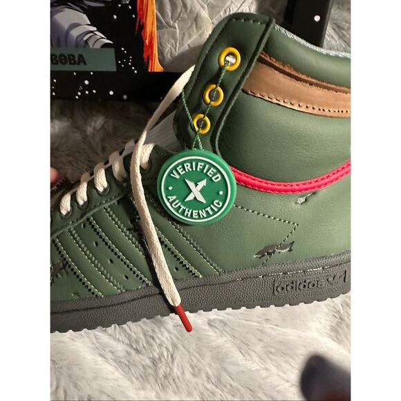 Rare Sold Out NWT Boba Fett Adidas trainers - Picture 2 of 12